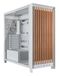 Corsair FRAME 5000D WOOD RS Midi Tower Walnoot, Wit