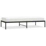 VidaXL Bedframe metaal zwart 90x190 cm