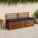 vidaXL Canapé 2 pièces VUGHT 100% Polyester Bleu foncé