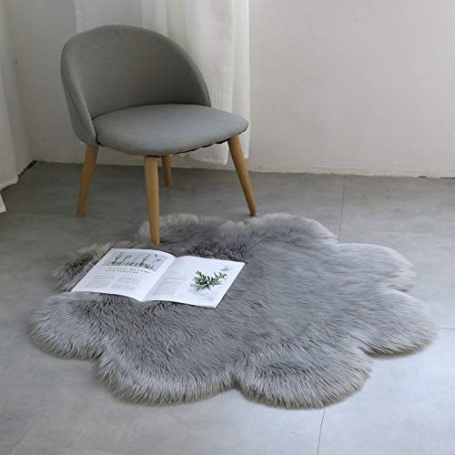QINGLOU Faux Bont Schapenvacht Stijl Tapijt Faux Fleece Stoel Cover Seat Pad Zachte Pluizige Shaggy Area Tapijten Voor Woonkamer Slaapkamer Slaapbank Vloertapijten
