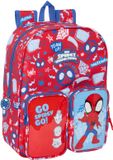 Spider-Man Schoolrugzak Spider-Man Rescue Blauw Rood 26 x 34 x 11 cm