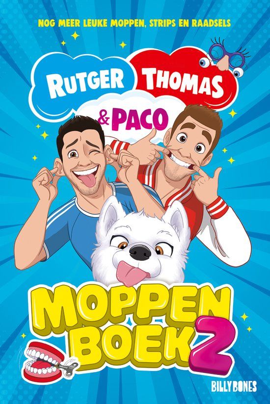 Rutger, Thomas en Paco Billy Bones Het Moppenboek van Rutger, Thomas en Paco 2