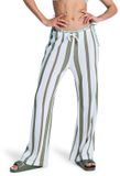 Roxy Nalu Sunset Pantalon Vert, Blanc L Femme