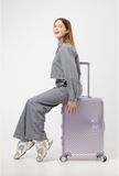 American Tourister Soundbox Alu Spinner 68 / 25 TSA Trolley Stormy Lilac Paars