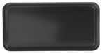 H&h Zwart Melamine Dienblad 40x20x2 cm