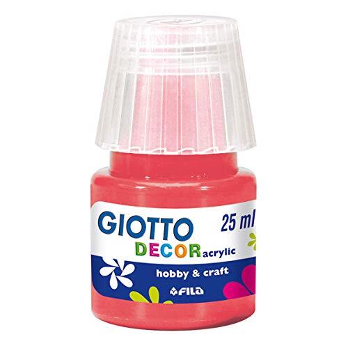 Giottos Tempera Decor acryl, 25 ml, rood