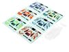 Pro-Line Expert Pro-Line Racing Axis T Body Proline OE Spoiler Stickers Clear Micro-T PRO-2631 Body & Wings
