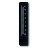 TFA-Dostmann 12.3022.01 Vloeibare omgevingsthermometer Binnen/buiten Zwart