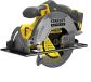 STANLEY FATMAX Scie circulaire sans fil, 165 mm, 18V, SFMCS500B-XJ, sans batterie