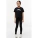 Tommy Hilfiger legging en T-shirt set met logo - zwart