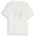 Tom Tailor - T-shirt met print - Maat XS - Dove White