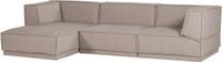 WOOOD Manu Chaise Longue Bank - Grove Chenille - Naturel