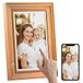 WiFi KODAK WiFi digitale fotolijst, HD 1920 x 1200 Touch, 10,1 inch, 32 GB, houtkleur