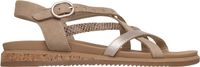 Skechers DESERT KISS LOW - SEASIDE SLI Dames Sandalen - Taupe