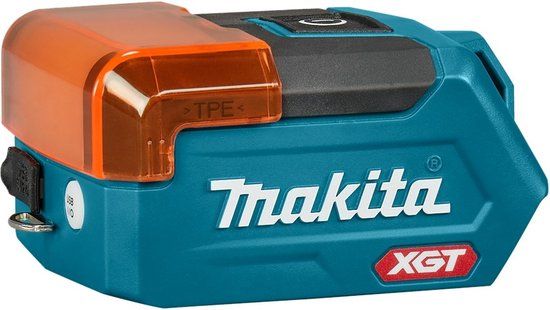 Makita ML011G Accu Zaklamp blok met USB 40V Max - turquoise