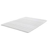 Sleezzz Matrastopper, 2,5 cm hoog, comfortschuim met 7 zones, wit, antislip met hoekelastiek (180 x 200 cm)