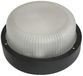 Applique murale LED, design bovin, noir, 6W, 4000K, IP44