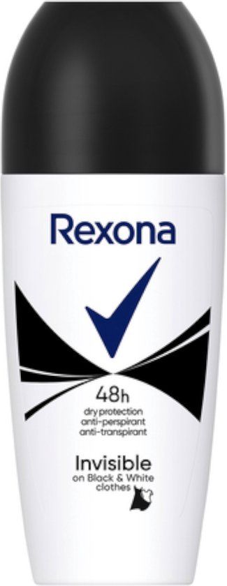 Rexona Deo Roller Invisible Black White 50ml