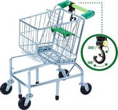 Teamson Kids Supermarkt Winkelwagen - Kinderspeelgoed - Rollenspel Speelgoed - Groen
