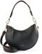 Coccinelle Leren Schoudertas Sunup Shoulder Bag Noir / Cognac