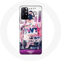 Maniacase Hoesje voor Xiaomi Redmi Note 11s 5G Formule 1 Sergio Pérez F1 Racing Driver