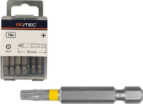 Rotec Schroefbit Torx T25 X 10 Box