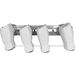 TechniSat 0000/1544 Low Noise Block downconverter (LNB) 10.7-11.7 GHz Silver, White