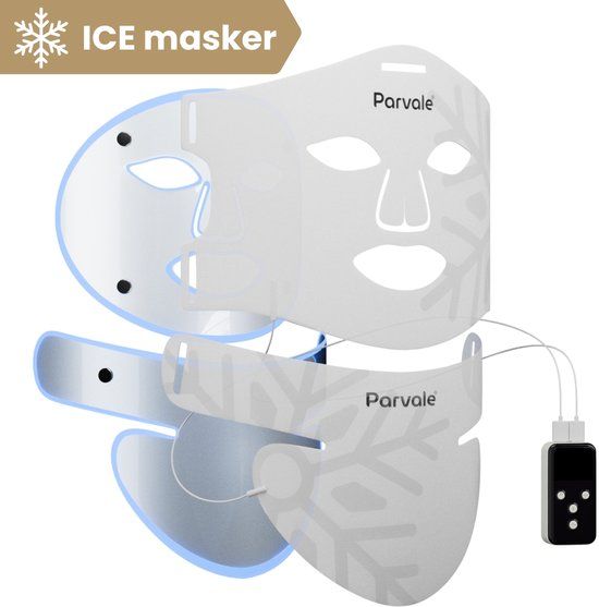 PARVALE ICE Duo Pro LED Gezichtsmasker