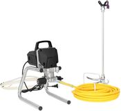 vidaXL Airless Verfspuit 10 m Spuitslang 220V 2L/min 227 bar Zwart