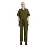 G-Star Army Jumpsuit s/s wmn Dames Jumpsuits L Katoen Donkergroen Herfst/Winter 2025