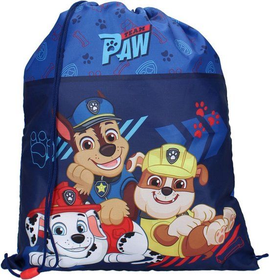 Vadobag Gymtas PAW Patrol Go Pups Go Blauw