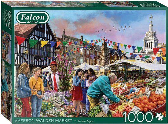 Jumbo Legpuzzel Saffron Walden Market 1000 Stukjes
