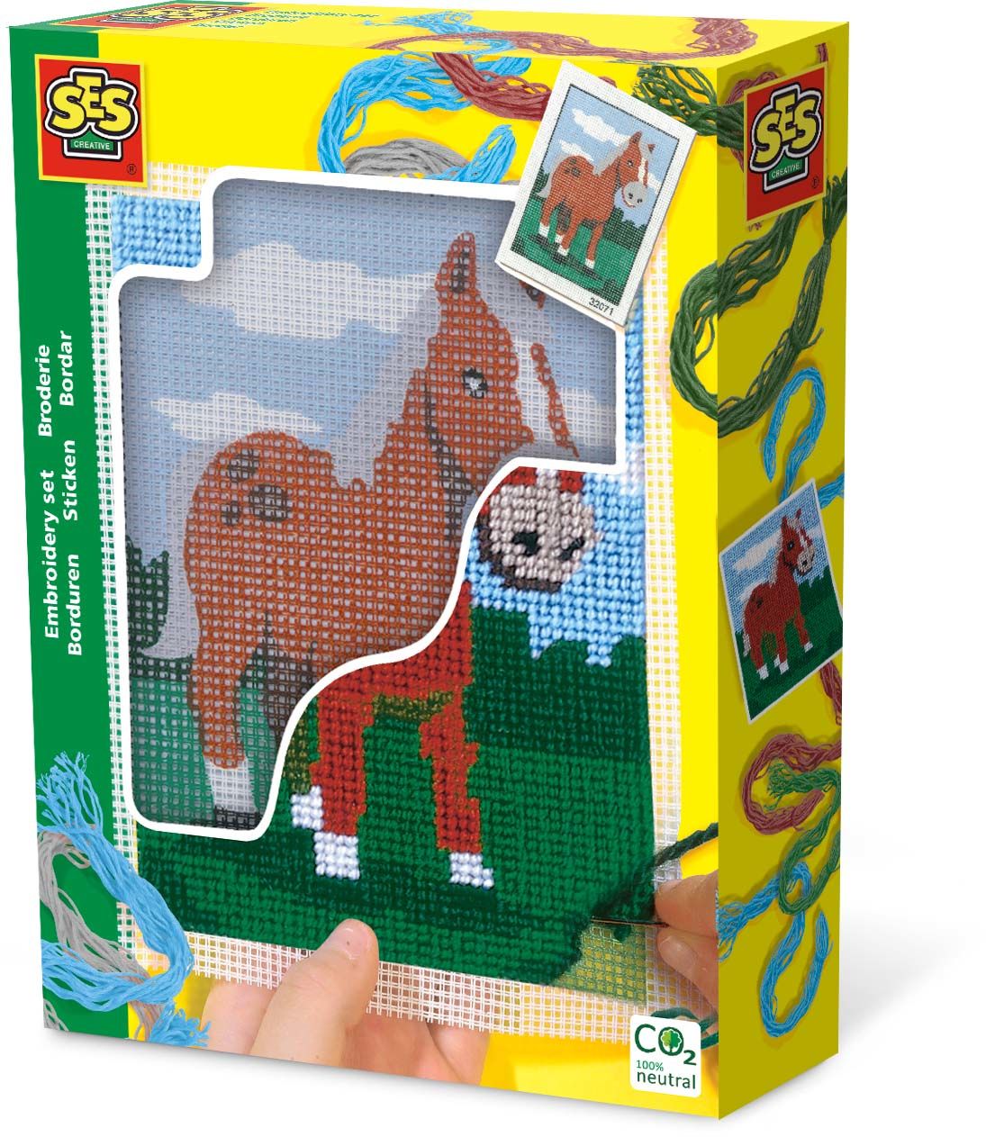 SES Creative Borduurset paard