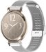 By Qubix Qubix Milanese bandje met klemsluiting - Zilver - Geschikt voor Garmin Lily 2