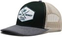 Surf Monkey Trucker Cap Beige Groen
