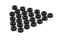 Puig 1889 N Silenblok rubber, 12 mm, 25 stuks, zwart