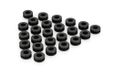 Puig 1889 N Silenblok rubber, 12 mm, 25 stuks, zwart