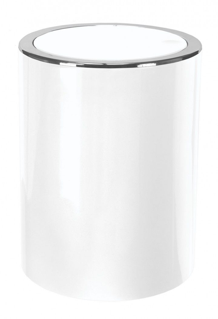 Kleine Wolke Clap - Afvalemmer - 5L - Wit - Rond