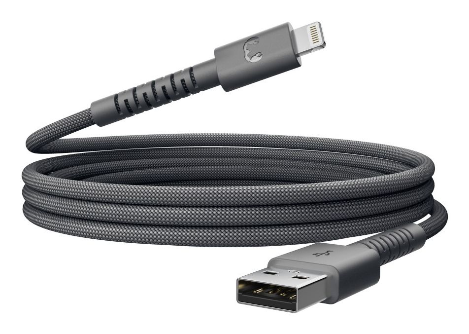 Fresh 'n Rebel FlexWave Lightning Cable - 2m - Grey