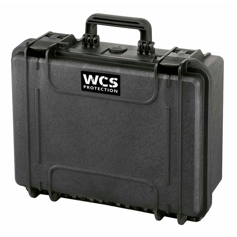 WCS Protection 380H160 koffer zwart incl. plukschuim