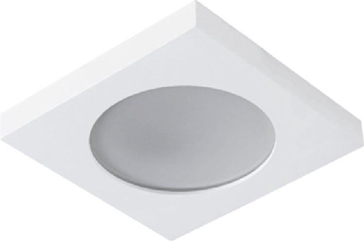 RTM Lighting IP44 LED inbouwspot Terese - Dimbare 5W GU10 Vierkant - Wit