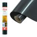 Siser® EasyWeed® Zwart mat, 30 cm x 1 m, transfer-vinyl om op te strijken, voor personaliseren, voor creatieve hobby's, gecertificeerd veganistisch en Oeko-Tex Standard 100 klasse I.