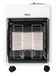 Qlima GH741RM - Poêle à gaz - 4100W - Noir/Blanc