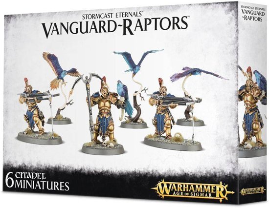 Games Workshop Age of Sigmar Celestials Stormcast Eternals: Vanguard-Raptors