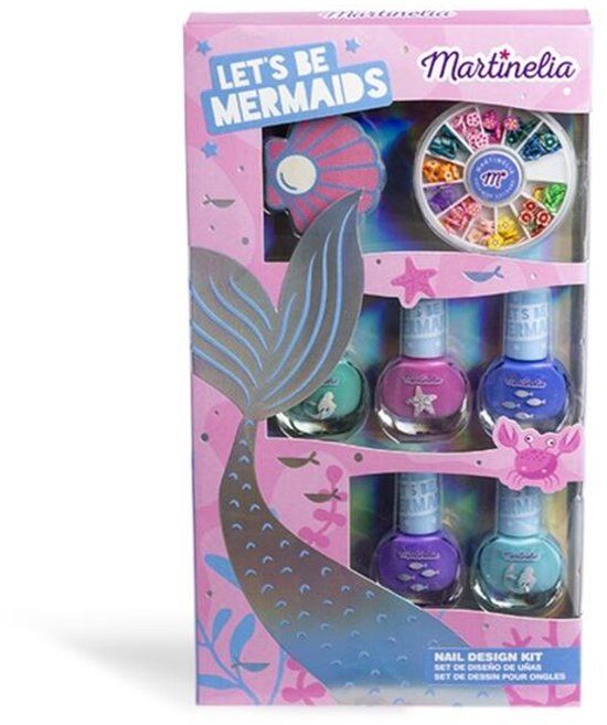 Martinelia Nagellak Set voor Kinderen 'Let's Be Mermaids'