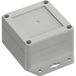 TRU COMPONENTS 6U07080805619 TC-13865224 Boîtier industriel 106,5 x 76,5 x 45 Polycarbonate Gris clair 1 pièce(s)
