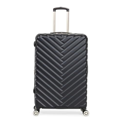 Kenneth Cole REACTION Madison Square Hardside Chevron 28-Inch Checked Luggage