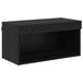 vidaXL Tv-meubelset 60 x 30 x 30 cm Zwart Eiken Bewerkt hout