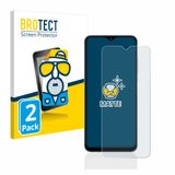 BROTECT Screenprotector voor Samsung Galaxy A22 5G - Folie Beschermfolie matte 2 Stuks