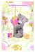 Me To You Bear Holografische 3D verjaardagskaart voor mama